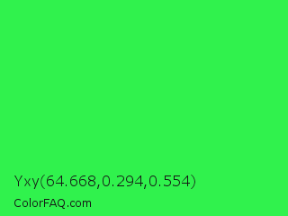 Yxy 64.668,0.294,0.554 Color Image
