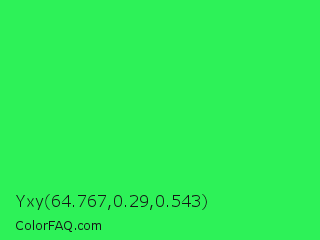 Yxy 64.767,0.29,0.543 Color Image