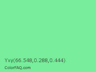 Yxy 66.548,0.288,0.444 Color Image