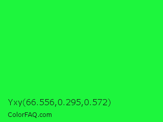 Yxy 66.556,0.295,0.572 Color Image