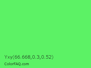 Yxy 66.668,0.3,0.52 Color Image