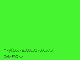 Yxy 66.783,0.307,0.575 Color Image
