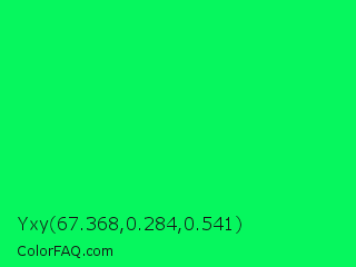 Yxy 67.368,0.284,0.541 Color Image