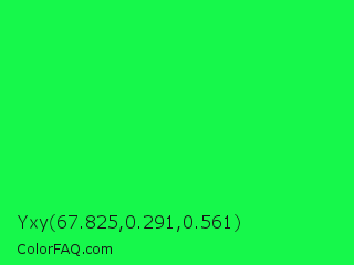 Yxy 67.825,0.291,0.561 Color Image
