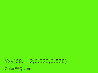 Yxy 68.112,0.323,0.578 Color Image
