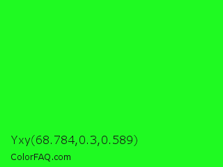 Yxy 68.784,0.3,0.589 Color Image