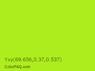Yxy 69.656,0.37,0.537 Color Image