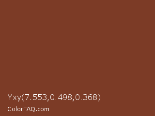 Yxy 7.553,0.498,0.368 Color Image