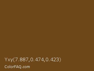 Yxy 7.887,0.474,0.423 Color Image
