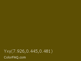 Yxy 7.926,0.445,0.481 Color Image