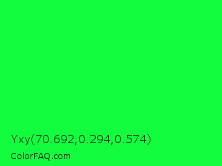 Yxy 70.692,0.294,0.574 Color Image