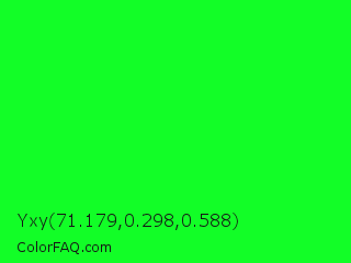 Yxy 71.179,0.298,0.588 Color Image