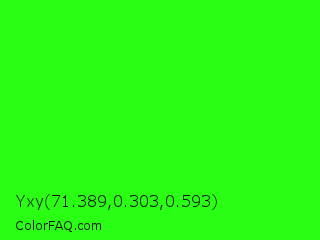 Yxy 71.389,0.303,0.593 Color Image