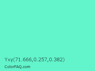 Yxy 71.666,0.257,0.382 Color Image