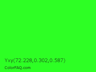 Yxy 72.228,0.302,0.587 Color Image