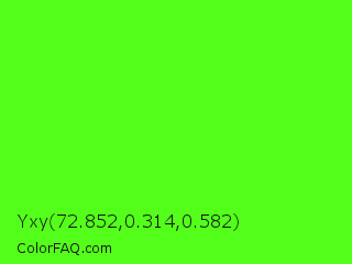 Yxy 72.852,0.314,0.582 Color Image