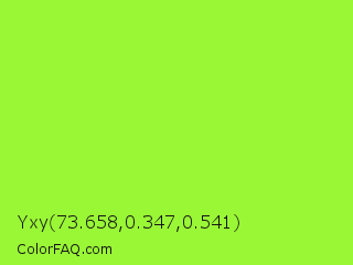Yxy 73.658,0.347,0.541 Color Image