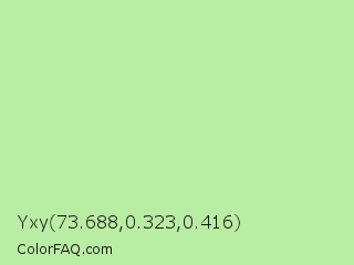 Yxy 73.688,0.323,0.416 Color Image