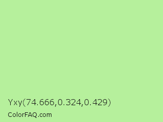 Yxy 74.666,0.324,0.429 Color Image