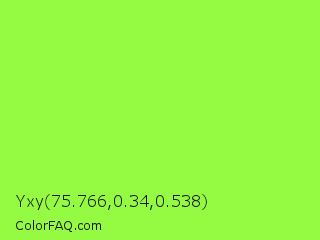 Yxy 75.766,0.34,0.538 Color Image
