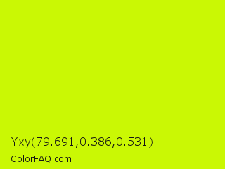 Yxy 79.691,0.386,0.531 Color Image