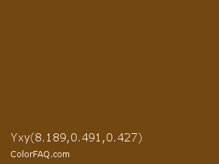Yxy 8.189,0.491,0.427 Color Image