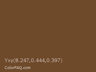 Yxy 8.247,0.444,0.397 Color Image