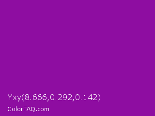 Yxy 8.666,0.292,0.142 Color Image