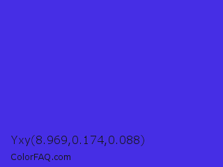 Yxy 8.969,0.174,0.088 Color Image