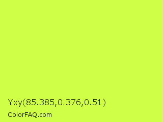 Yxy 85.385,0.376,0.51 Color Image