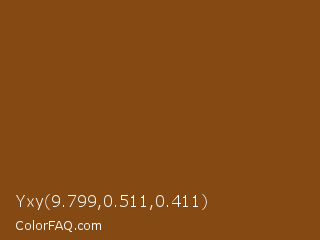 Yxy 9.799,0.511,0.411 Color Image
