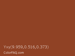 Yxy 9.959,0.516,0.373 Color Image
