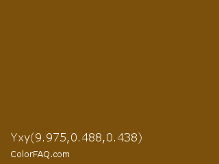 Yxy 9.975,0.488,0.438 Color Image